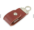 Creative Metallic Leather Usb Flash Drive 4Gb 8Gb 16Gb 32Gb 64Gb 128Gb Memory Media U Disk Hot Sale
