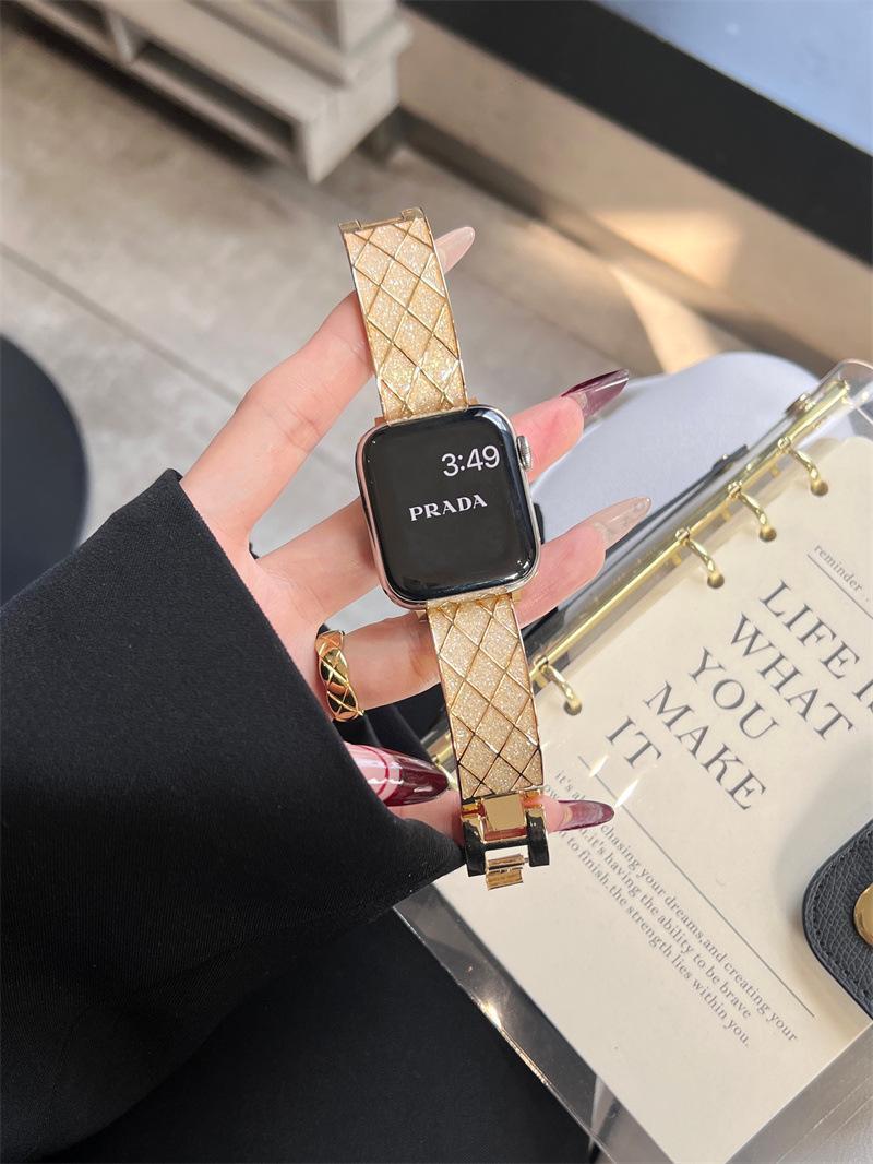 New Strap New Diamond Lattice Sand Metal