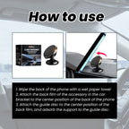 Rayhong Car Stand New Magnetic Folding Mobile Phone Stand For Rotating Dashboard Navigation For Cars