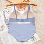 Non-wired Bra One-piece Seamless Gather Small Bra