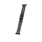 Double Row Love Stainless Steel Metal Strap