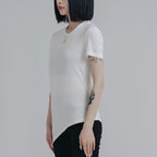 Personalized Circular Arc Design Simple And Thin Short Sleeve