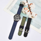 Fashion Minimalist Smart Watch Nylon Silicone Strap