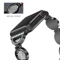 New Diamond-encrusted Alloy Quicksand Watch Strap