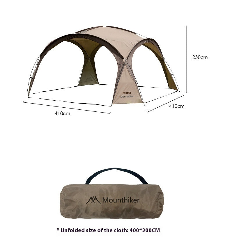 Campsite Dome Canopy Sunshade Ventilation