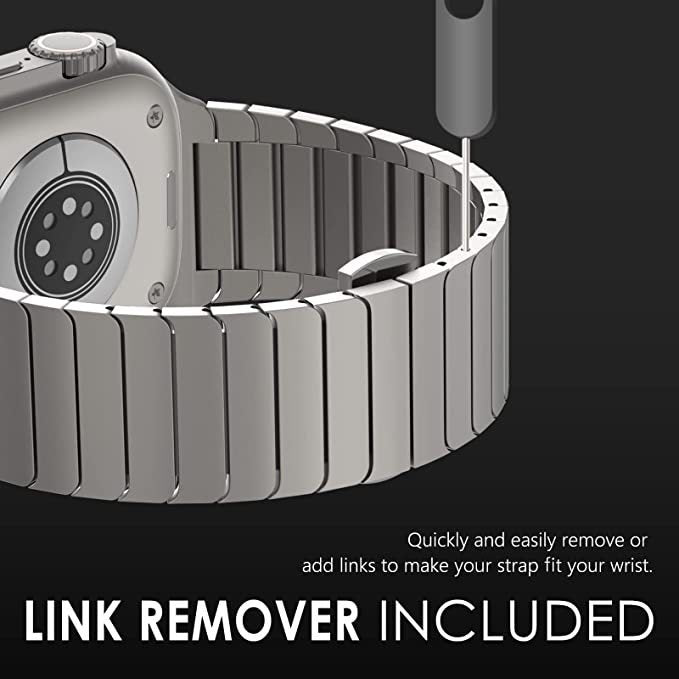 Butterfly Buckle Strap Metal Stainless Steel