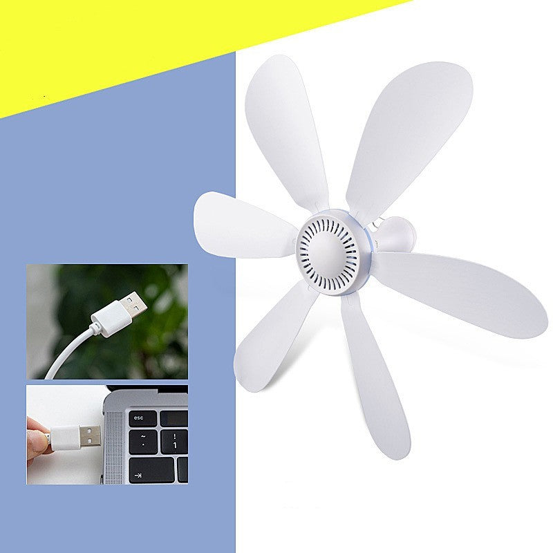 Household Mute Travel Mosquito Net Camping Electric Fan