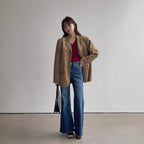 Women's Autumn New High Waist Slimming And Straight Wide Leg Mop Pants